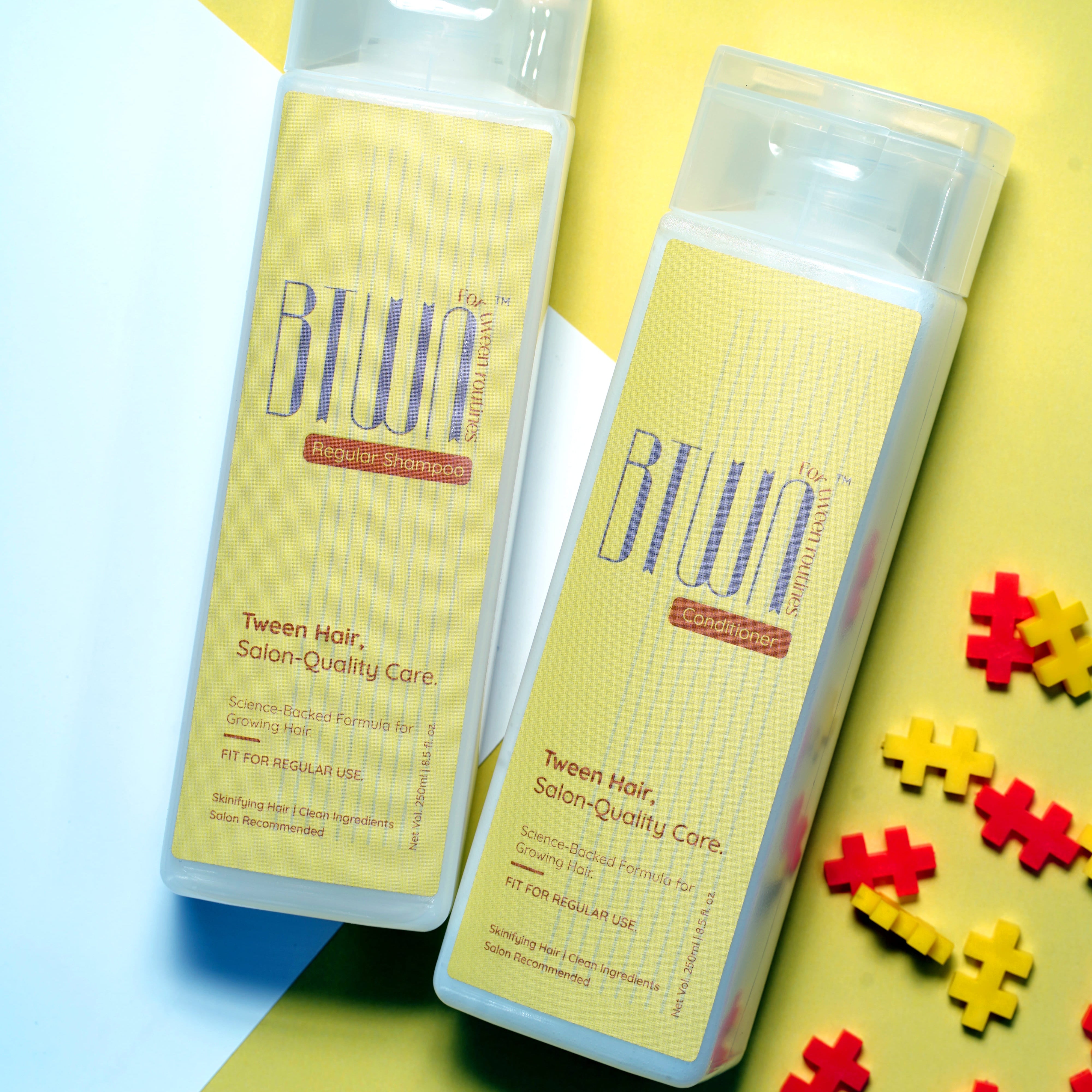 BTWN Shampoo & Conditioner Hair Care Made Fun!