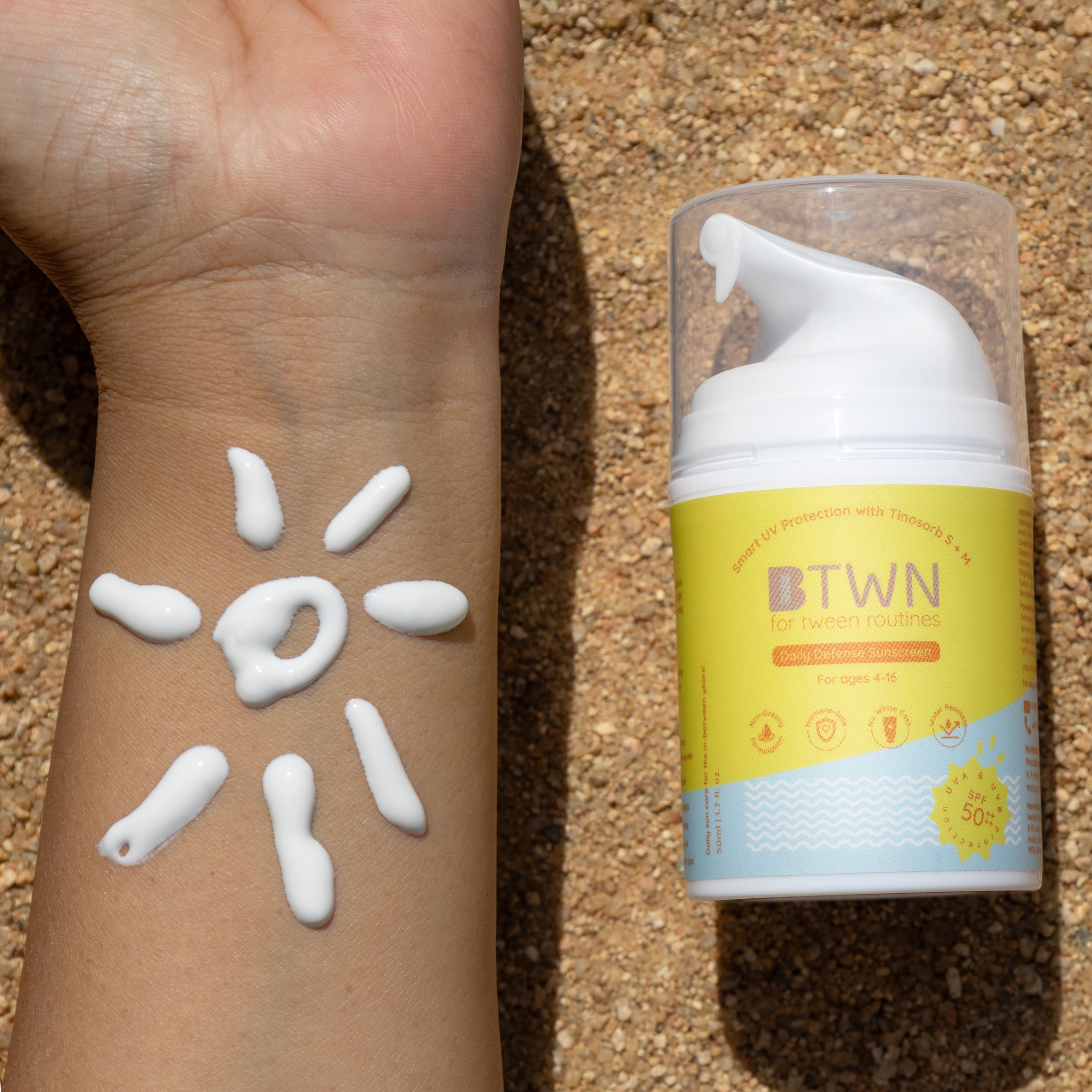 BTWN SPF 50 PA++++ Sunscreen