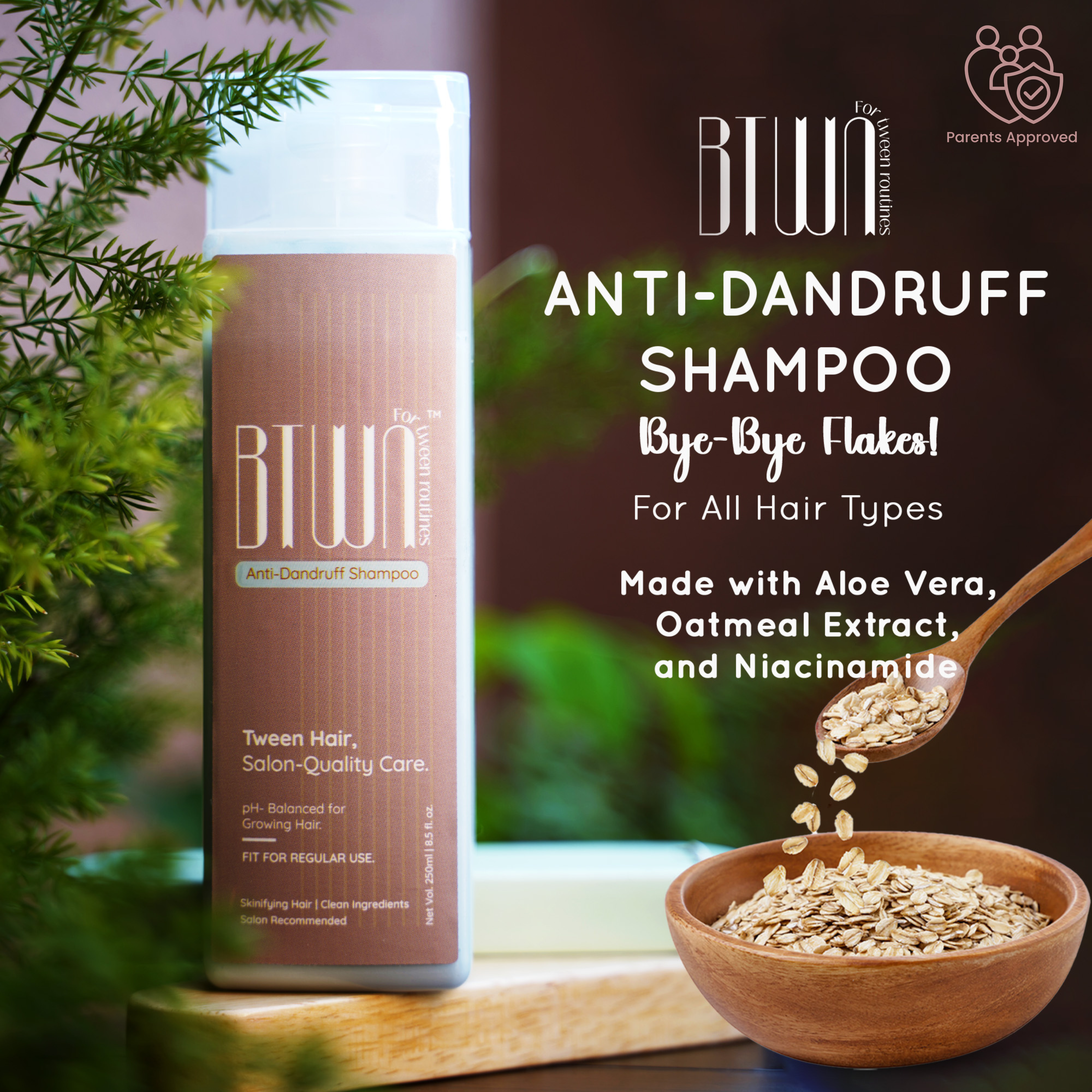 BTWN Anti-Dandruff Shampoo