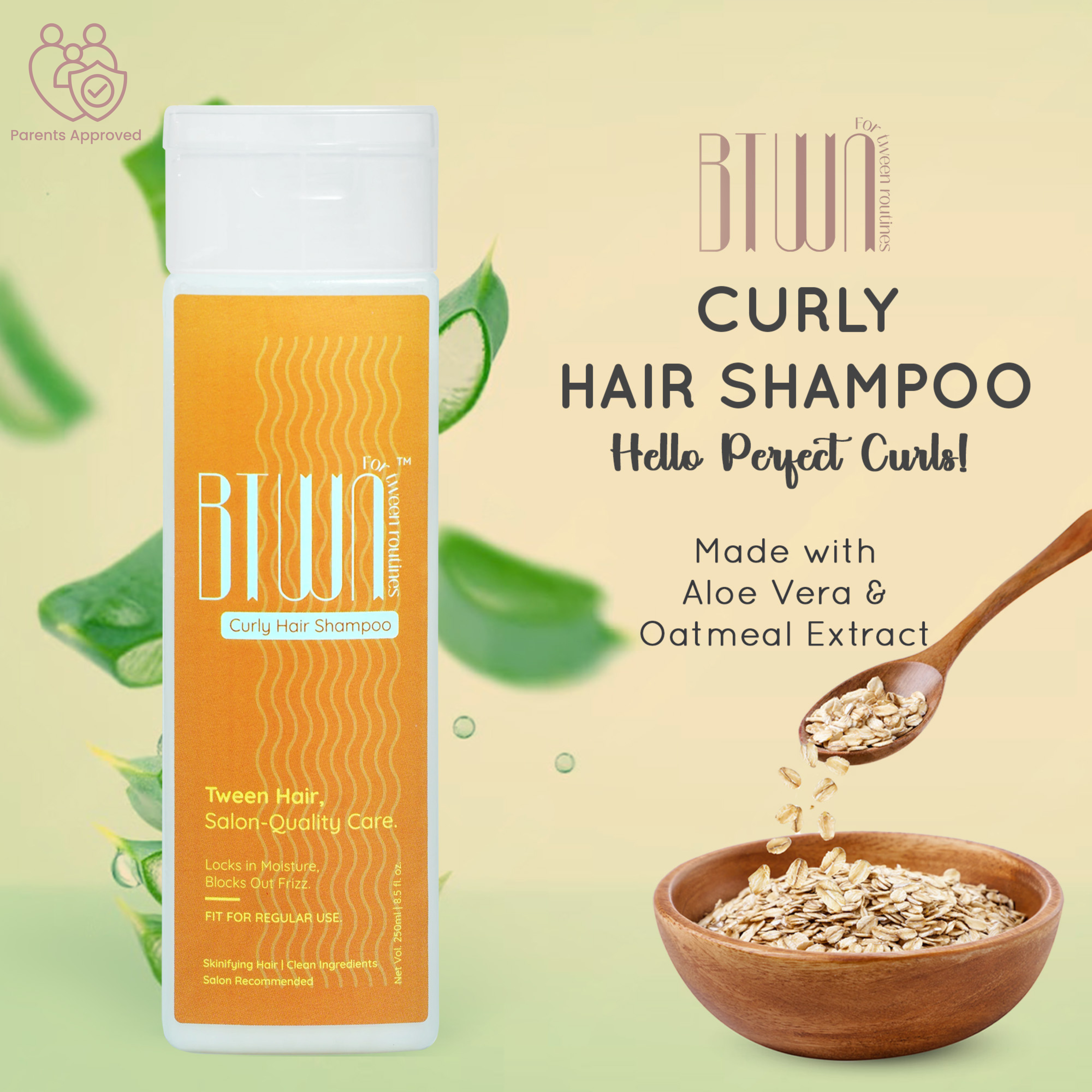 BTWN Curly Hair Shampoo
