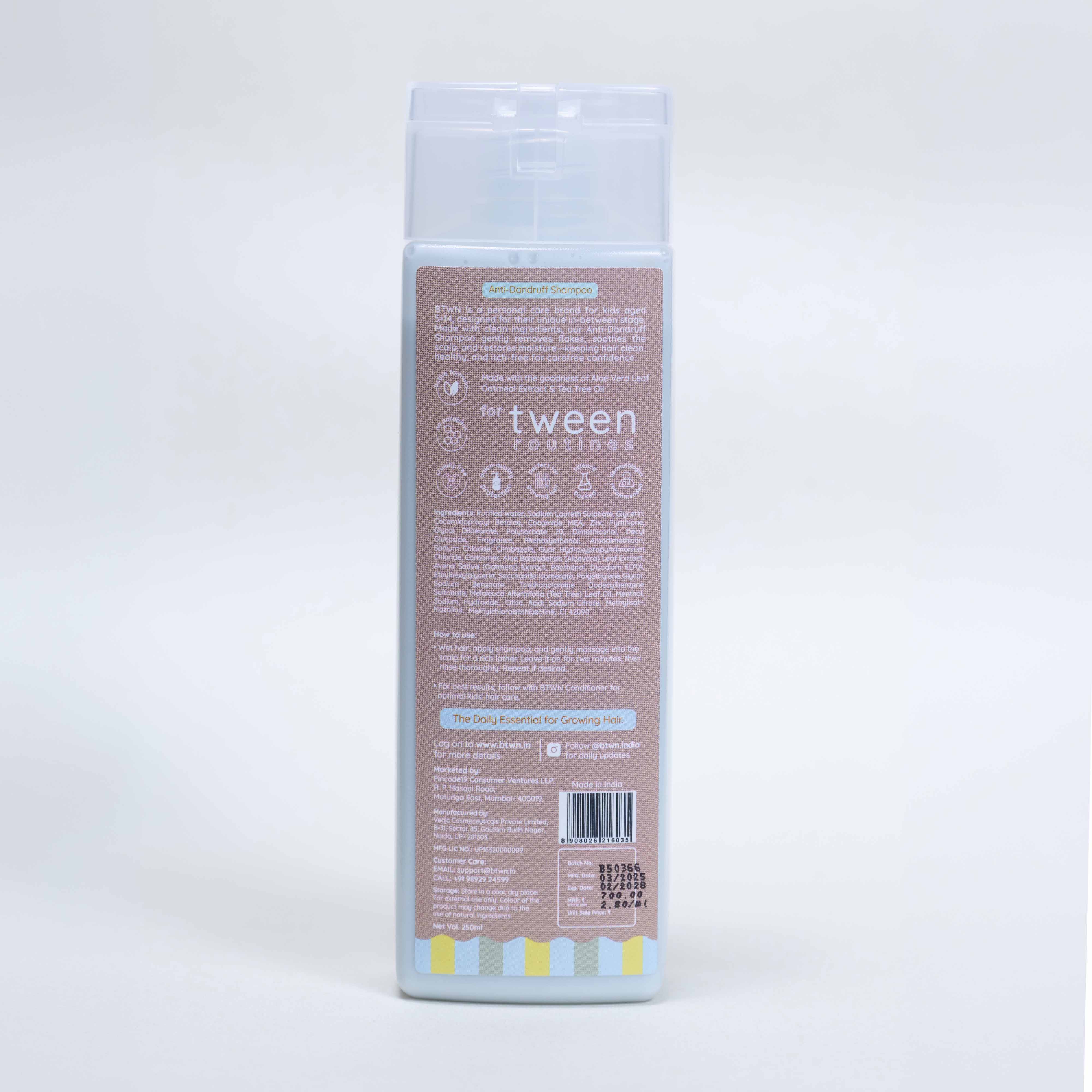 BTWN Anti-Dandruff Shampoo